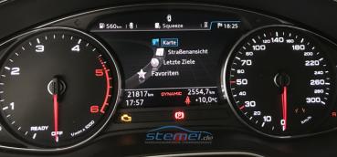 Audi A4 8W COLOR-FIS unlock map display navigation