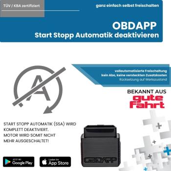 Audi Q7 4M Start Stopp Automatik (SSA) deaktivieren