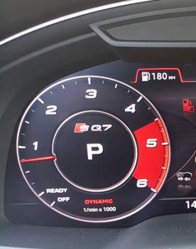 Audi Q7 4M Virtual Cockpit Derivat auf SQ7 Layout und Skalen umstellen