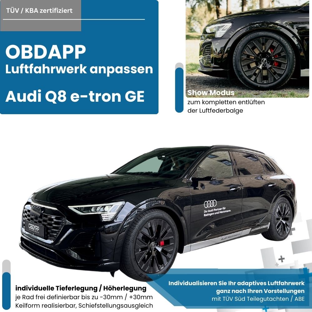 Audi A6 4K Luftfahrwerk tieferlegen elektronisch ohne  Koppelstangen/Hardwareanpassung