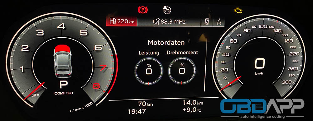 Audi A3 (8Y) - Virtual Cockpit Check des aiguilles - Vinceheyy - Vagcom